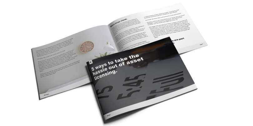 eBook: 5 ways to take the hassle out of asset licensing.