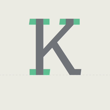 Bilateral serif