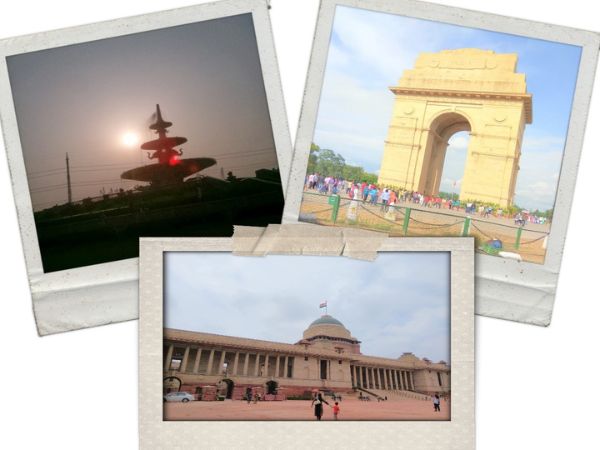 Sneha's photos of Delhi landmarks.