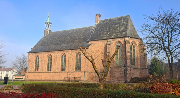 Exterior on the Church of Randwijk built in the 13th Century.