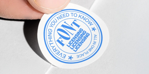 Licensing support helping customers license fonts correctly and confidently