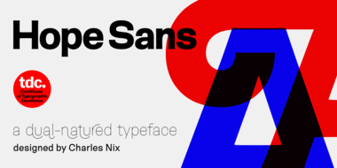 Hope Sans 1 Hope Sans 1