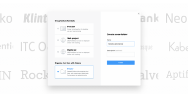 Centralized font management.