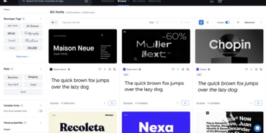 Streamline your creative workflow with Monotype Fonts.