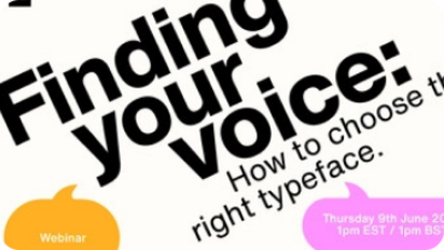 Finding your Voice: How to Choose the Right Typeface.
