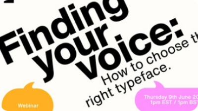 Finding your Voice: How to Choose the Right Typeface.