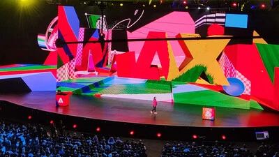 Adobe MAX header Adobe MAX header