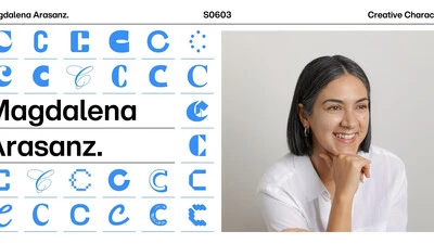 Creative Characters S6 E3: How type design changed everything for Magdalena Arasanz.