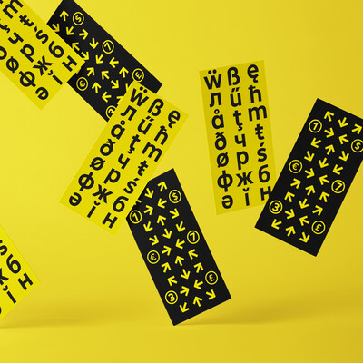 Amalia. The new custom typeface for Raiffeisen Bank's brand evolution.