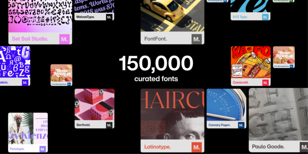 Type Connection: Monotype Showcases Growing Subscription Library and AI-assisted Font Pairing   at Adobe MAX 2023 