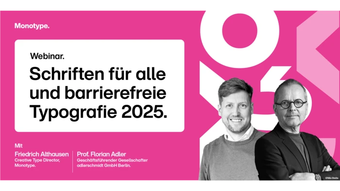 Schriften für alle und barrierefreie Typografie Schriften für alle und barrierefreie Typografie