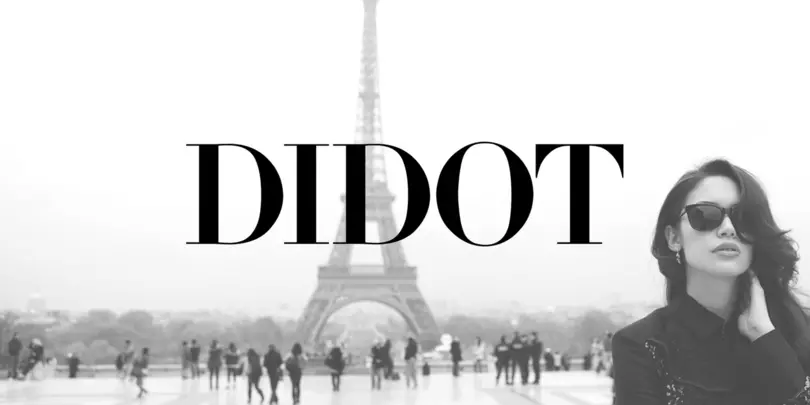 Didot one Didot