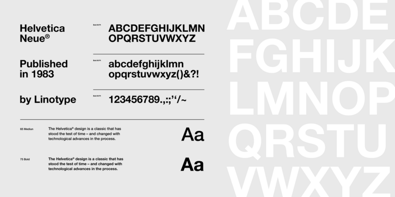 Neue Helvetica