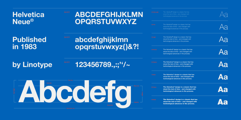 Neue Helvetica