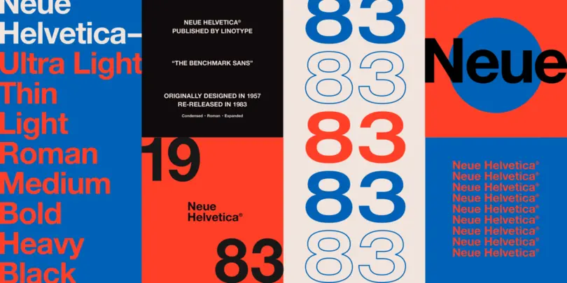 Neue Helvetica nine Neue Helvetica