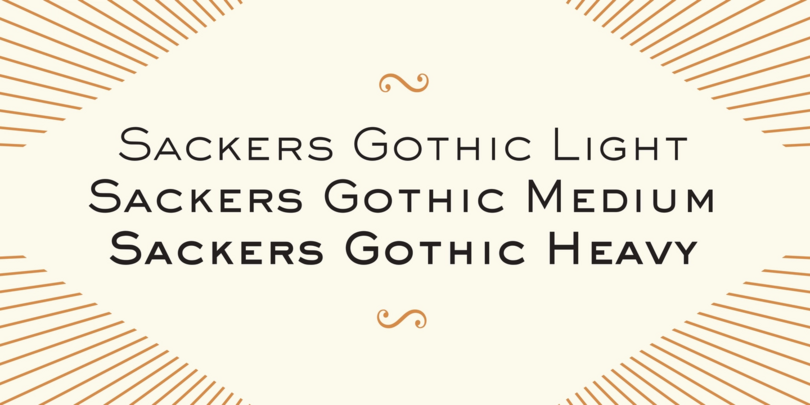 Sackers Gothic 