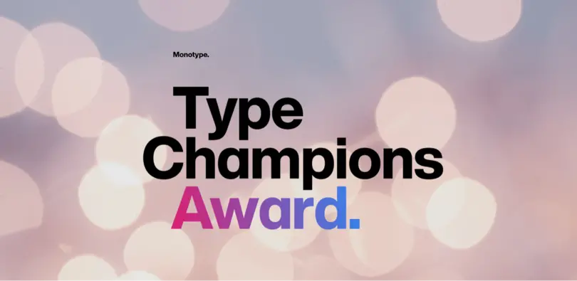 Type Champions Award Type Champions Award
