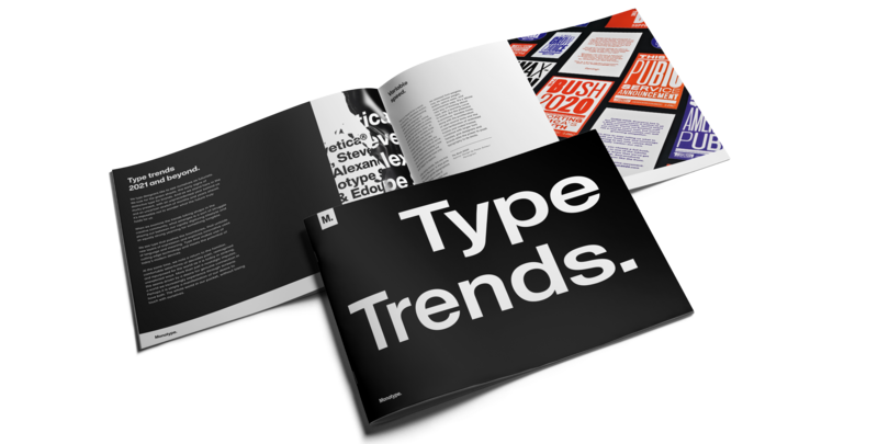 eBook : Tendances typographiques 2021 et au-delà.
