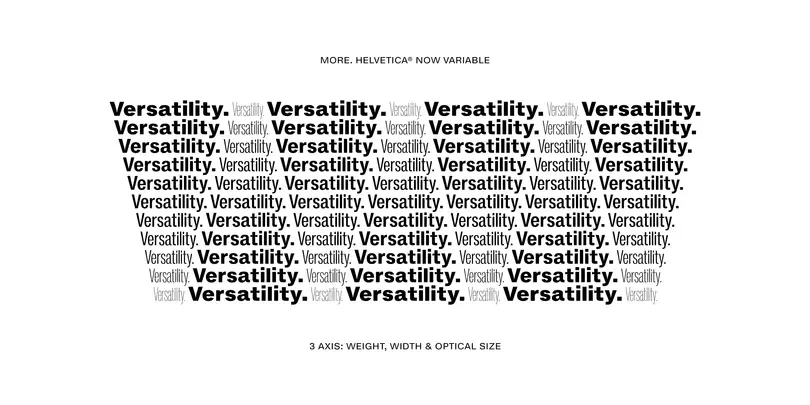 Helvetica Now Variable