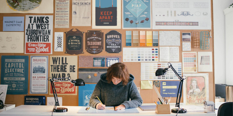 Annie Atkins at work