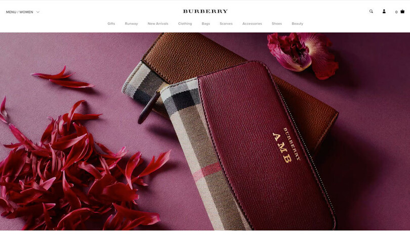 Personalised fashion accessories, with Burberry & Louis Vuitton