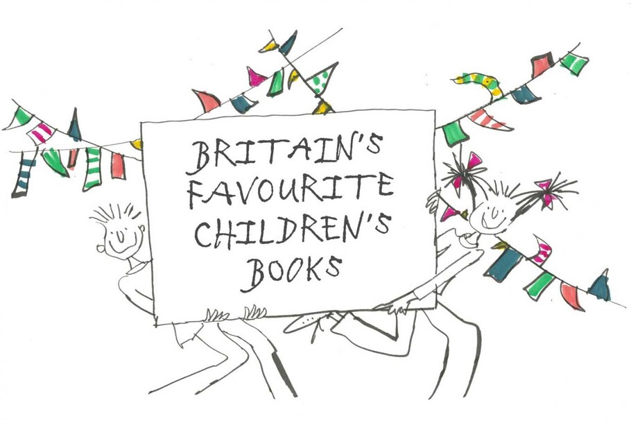 Quentins Schrift verwendet in der Fernsehsendung Britain's Favourite Children’s Books
