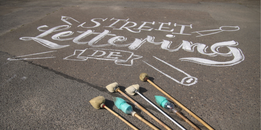 Street lettering Street lettering