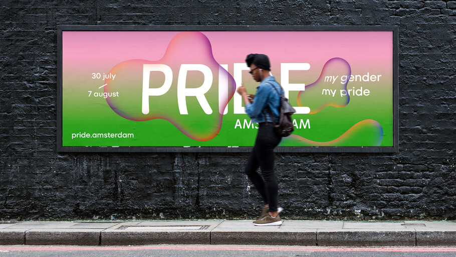 Pride Banner Pedestrian