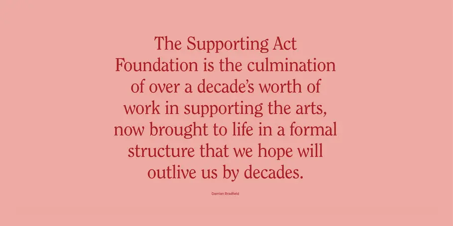Supporting Act Quote
