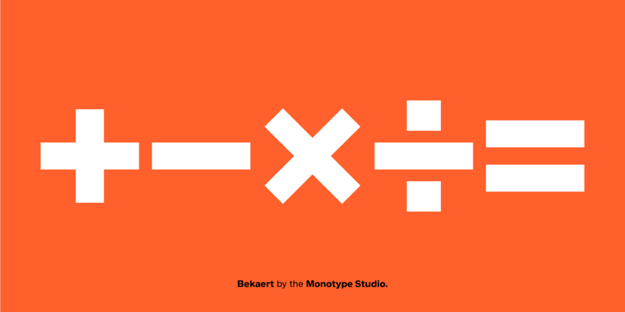 Custom Typeface Design: Monotype’s Solution for Bekaert