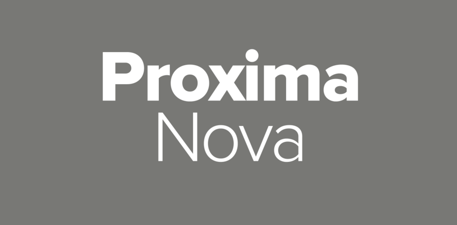 Proxima Nova Screenshot