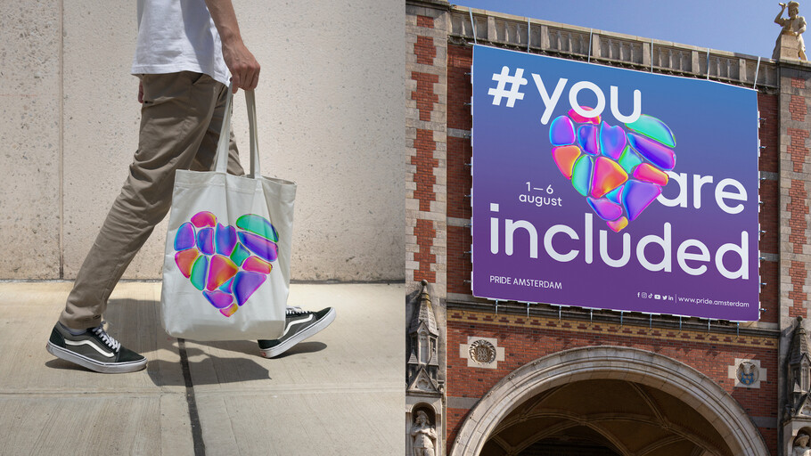 Pride Amsterdam 2023 Bag & Banner