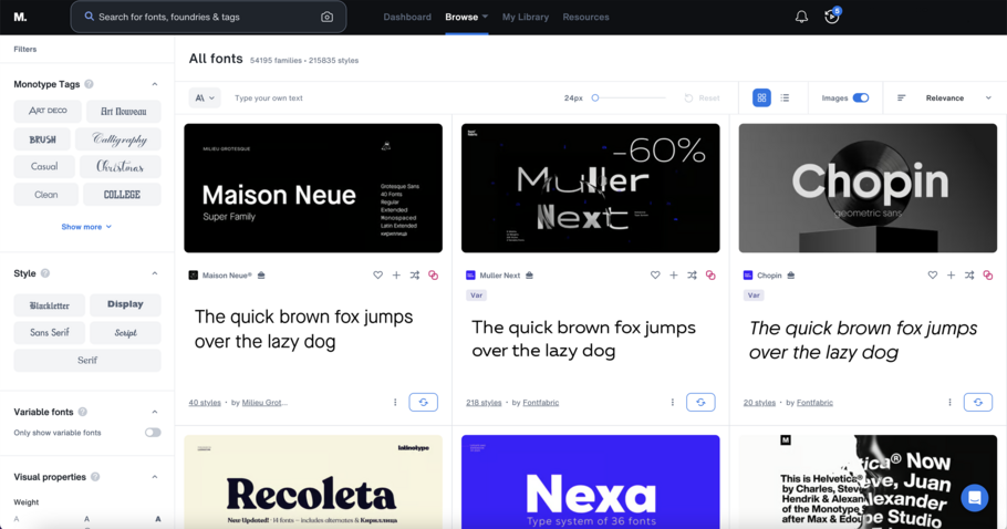 Streamline your creative workflow with Monotype Fonts. Streamline your creative workflow with Monotype Fonts.