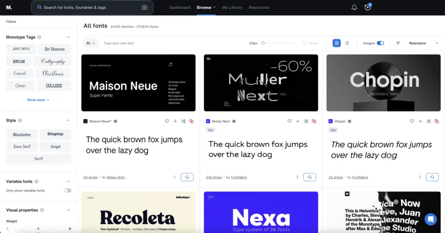 Streamline your creative workflow with Monotype Fonts. Streamline your creative workflow with Monotype Fonts.