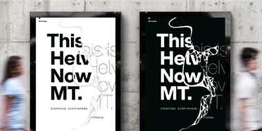 Helvetica Now MT Poster
