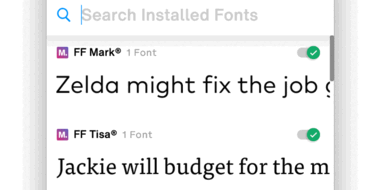 No more missing fonts.