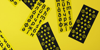 Amalia. The new custom typeface for Raiffeisen Bank's brand evolution. 