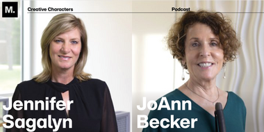 Monotype Creative Characters Podcast Perkins Episode Jennifer Sagalyn and JoAnn Becker Headshots