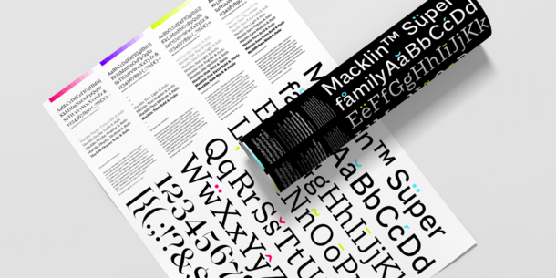 Introducing Macklin: A Typeface Superfamily Built for a New Generation of Design