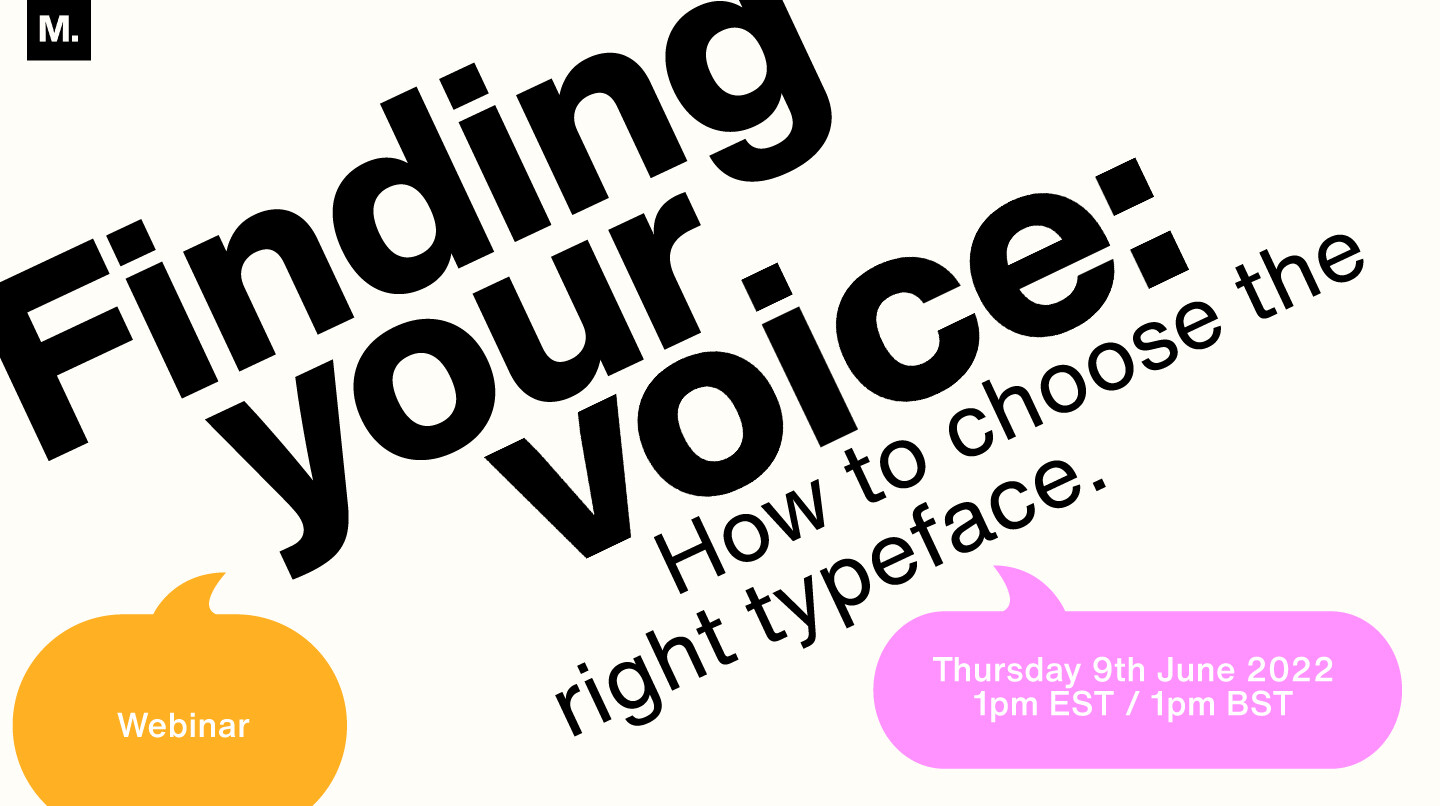 Finding Your Voice: How to Choose the Right Typeface.