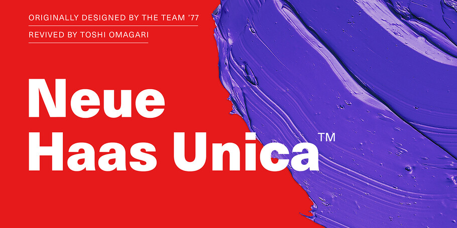 neue haas unica w1g font neue haas unica w1g font