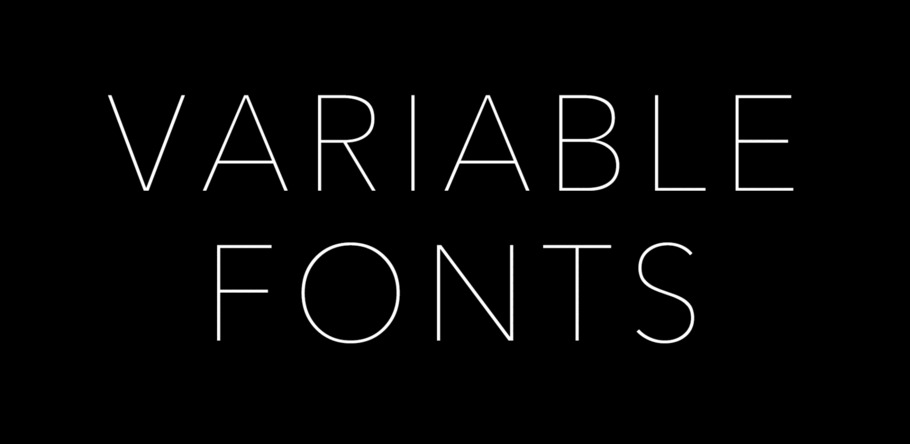 Variable fonts animation