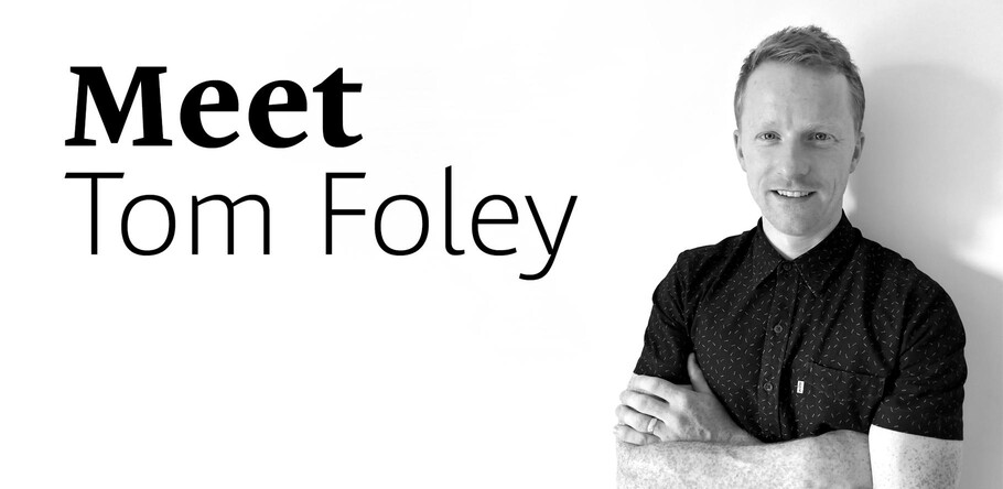 Meet Tom Foley, newest member of the Monotype Studio Team.
