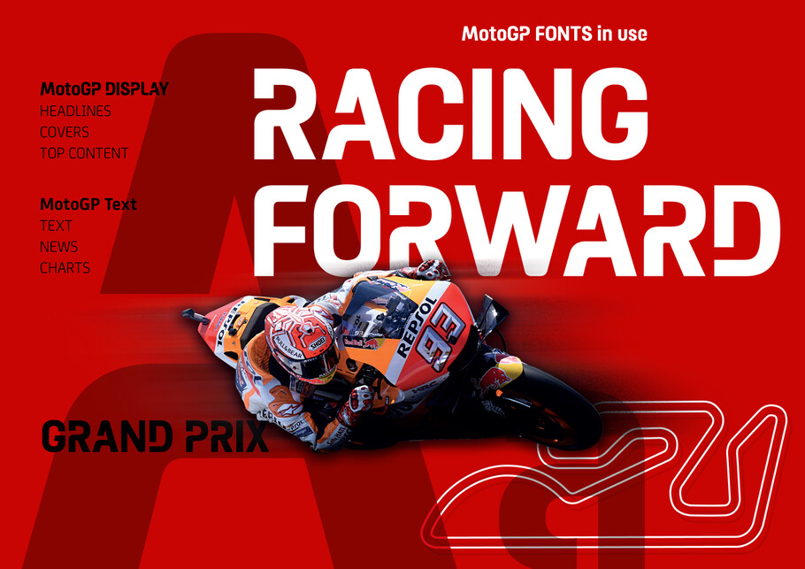 New Custom Type Family For Motogp Monotype