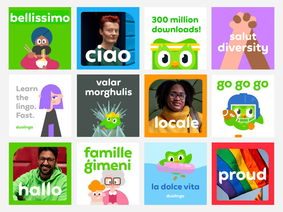 Download Free Duolingo Custom Font Monotype Free SVG Cut Files.